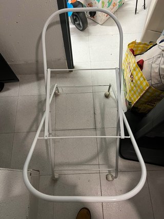 Moisés para bebé con soporte y ruedas