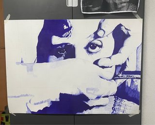 Dibujo Un perro andaluz