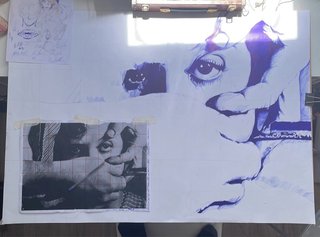 Dibujo Un perro andaluz