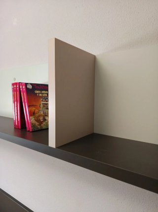 Cama nido + Estantería a juego + Tabla pared