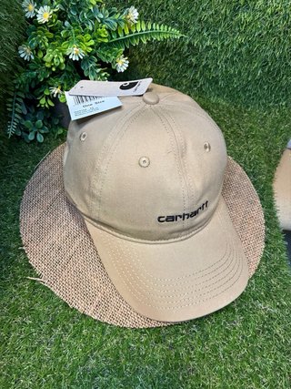 Gorra Carhartt Beige Negra