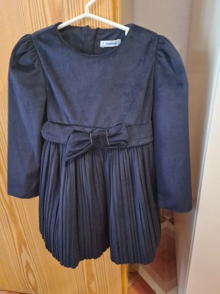 Vestido Mayoral Talla 4 Años Azul Marino