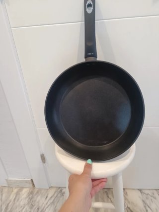 Sartén antiadherente aluminio negro