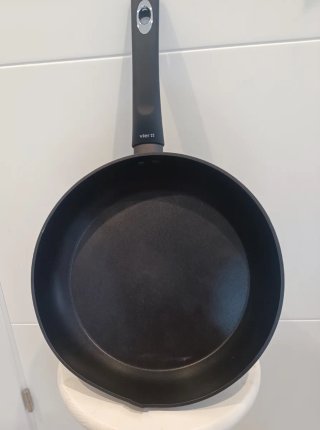 Sartén antiadherente aluminio negro