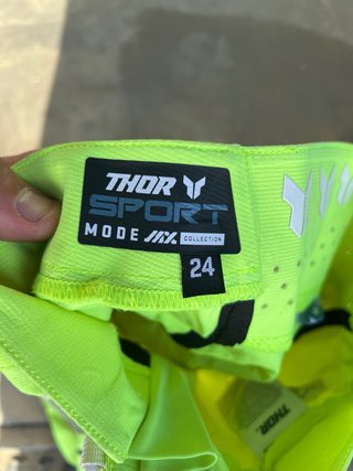 Traje Motocross Thor Junior