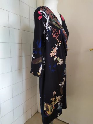 Vestido cruzado A. Ogallar T. 2XL