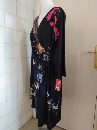 Vestido cruzado A. Ogallar T. 2XL