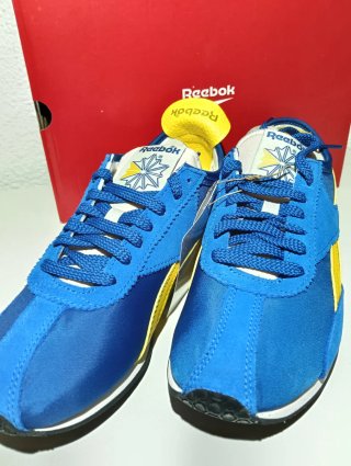 Zapatillas Reebok Talla 40 Unisex Azul/Amarillo