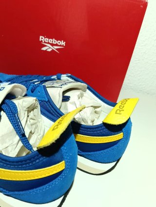Zapatillas Reebok Talla 40 Unisex Azul/Amarillo