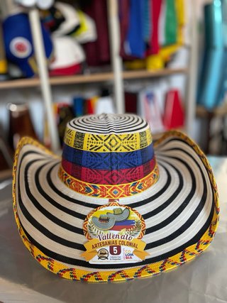 Sombrero Vallenato Tricolor Artesanías Colonial