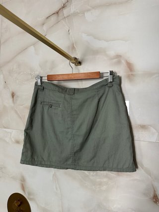 Falda cargo verde vintage Talla 40