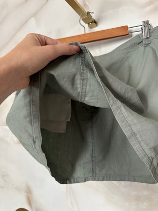 Falda cargo verde vintage Talla 40