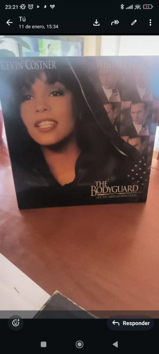 Vinilo The Bodyguard Whitney Houston Kevin Costner
