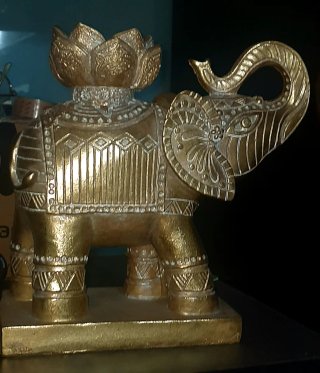 Elefante Decorativo Dorado