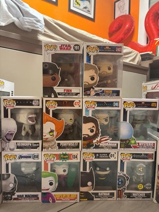 Pack Funko Pops Rick & Morty, Star Wars, DC
