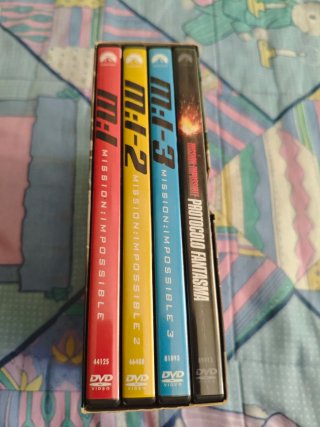 Pack Misión Imposible DVD Colección 4 Películas