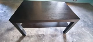 Mesa auxiliar LACK IKEA Negra