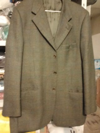 Blazer uomo marrone, grigio (1-12€)1 cravatta in r