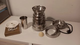 Exprimidor LOMI Mod 4 con vaso