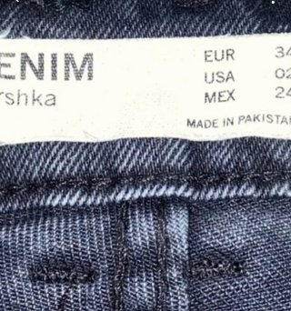 Pantalón corto vaquero negro mujer