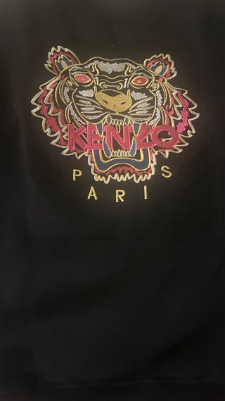 Sudadera Kenzo Negra Talla L