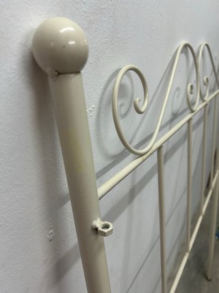 Cabecero de cama de hierro forjado 90cm