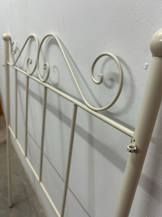 Cabecero de cama de hierro forjado 90cm