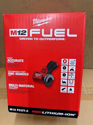 Milwaukee M12 FUEL Troncatrice FCOT-0