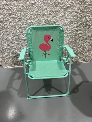 Silla de playa infantil flamenco