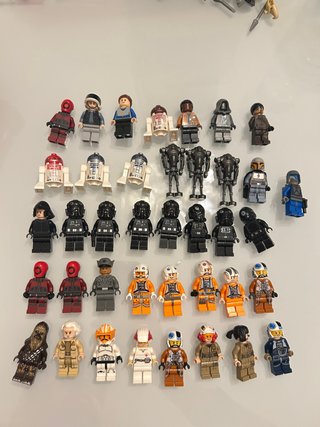 Minifigure LEGO Star Wars originali assortite
