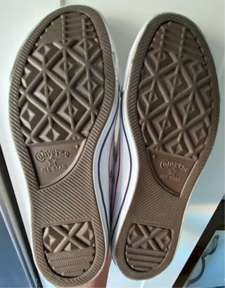 Converse mujer Piel Blancas número 39,5