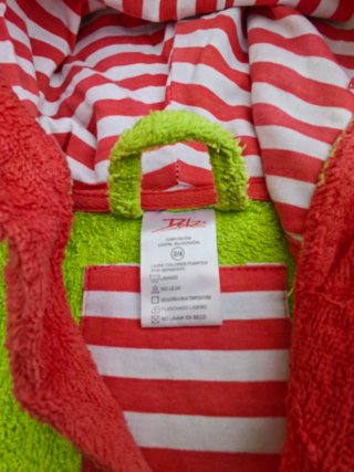 Albornoz Bebé Pirata Talla 2-4 Años