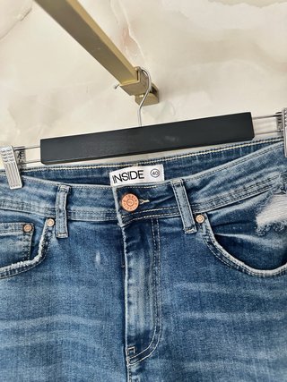 Pantalón vaquero INSIDE hombre T.40 Roto