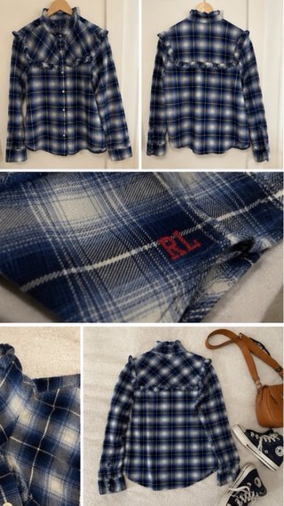 Camicia Ralph Lauren a quadri blu