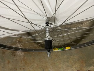 Ruedas carretera 700c shimano 600, aros mavic.
