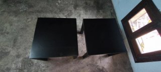 Mesa auxiliar LACK IKEA Negra