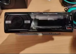 Radio Reproductor MP3 HIPPCRON Bluetooth USB 1 Din