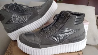 Botines KangaROOS plataforma grises