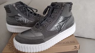 Botines KangaROOS plataforma grises