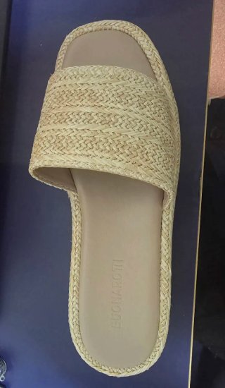 Sandalias plataforma esparto BUONAROTTI T40
