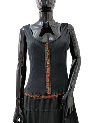 Conjunto Vestido talla M Hecho a Mano + Bolso