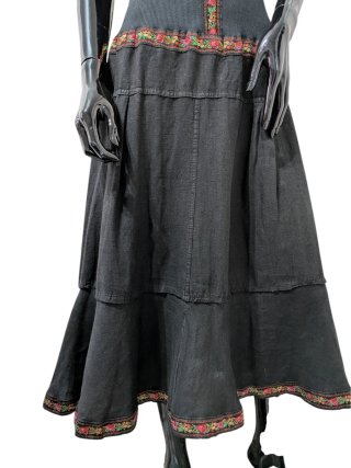 Conjunto Vestido talla M Hecho a Mano + Bolso
