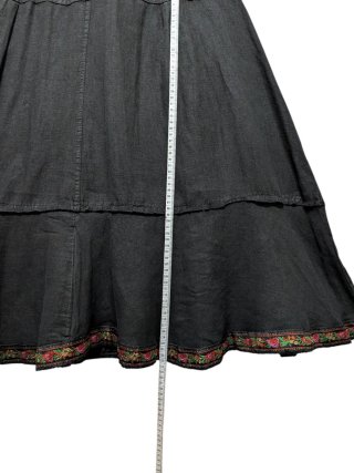 Conjunto Vestido talla M Hecho a Mano + Bolso
