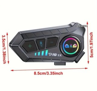 2 INTERCOMUNICADORES DE MOTO Y 10 2X RGB