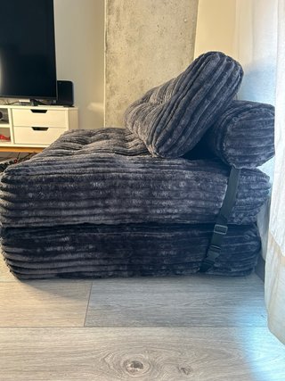 Sofá Cama Gris Corduroy