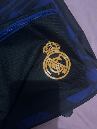 Mochila Real Madrid Negra y Azul