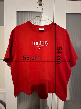 Camiseta Tommy Hilfiger Roja Talla L