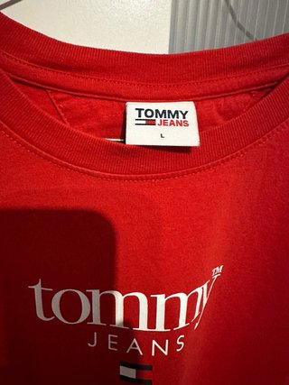 Camiseta Tommy Hilfiger Roja Talla L