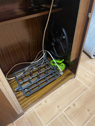 Máquina de coser Alfa con motor