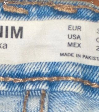 Pantalón corto vaquero Bershka mujer